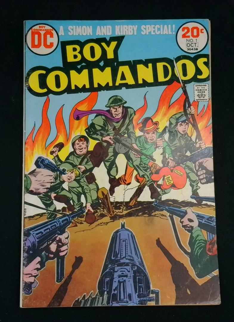 Boy Commandos #1, Reprint Book DC Comics, 1973
