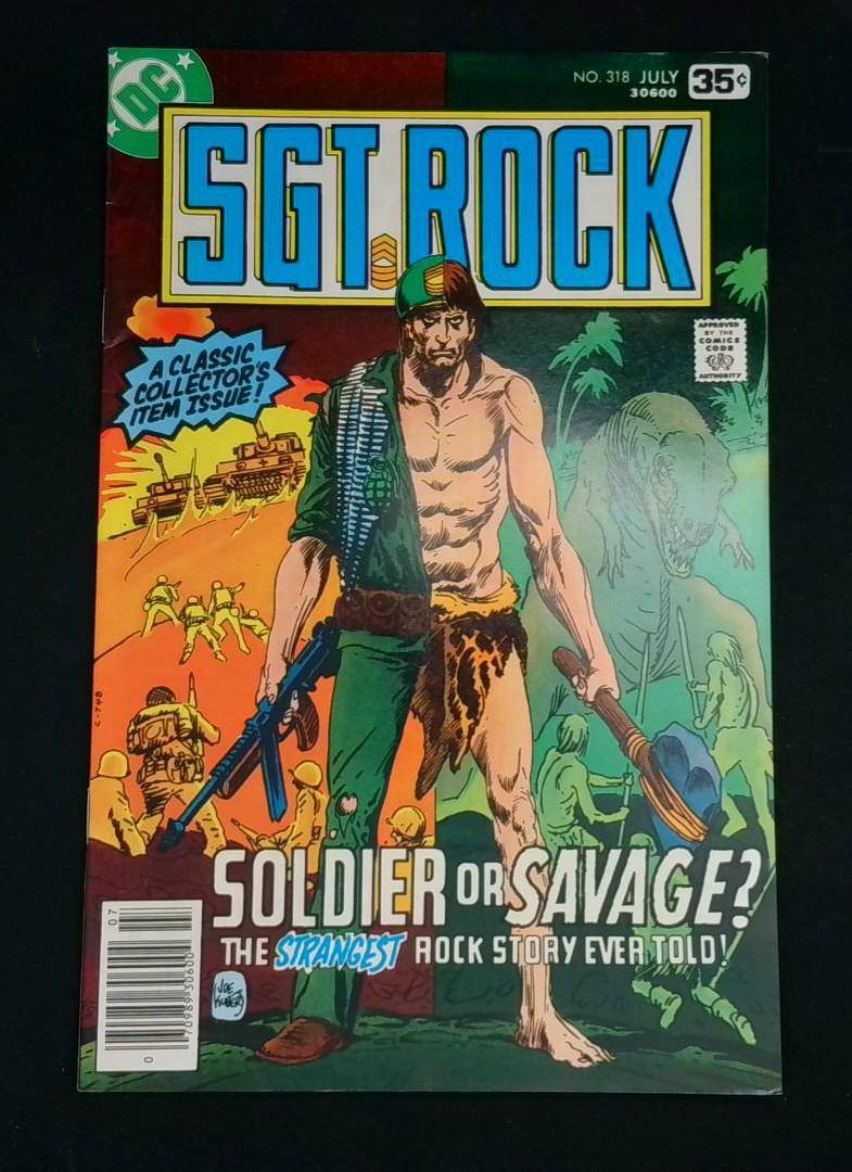 Sgt. Rock #318, VF- Classic DC, 1978
