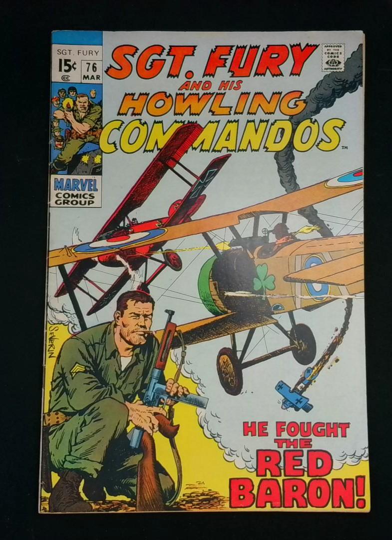 Sgt. Fury and His Howling Commandos #76, Marvel, 1970