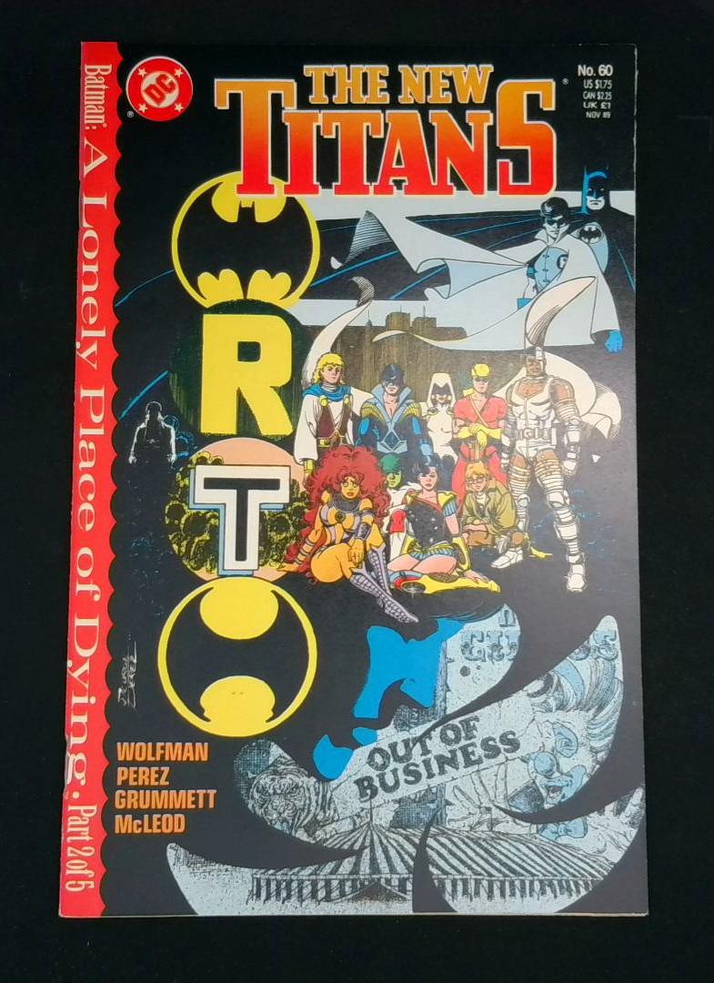 New Titans #60, NM DC Comics, 1989