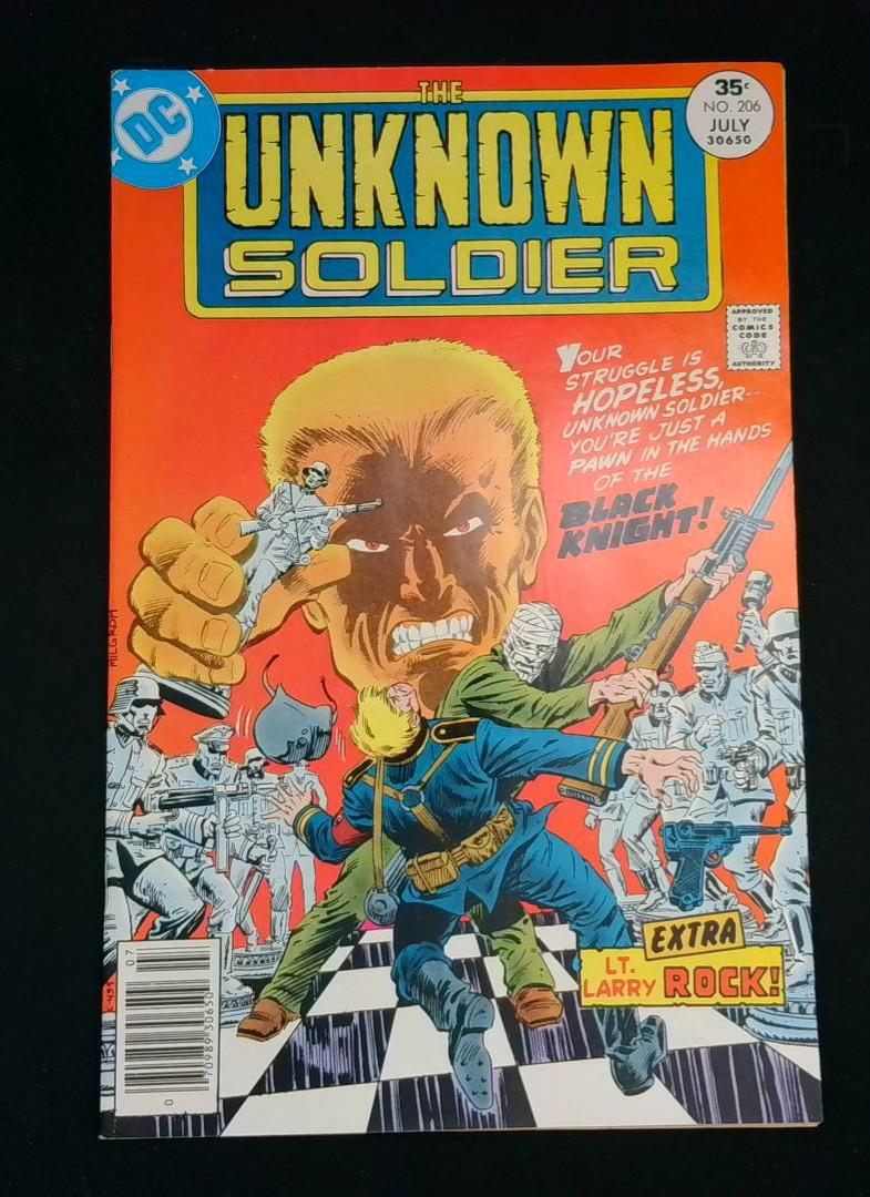 Unknown Soldier #206 VF DC 1977