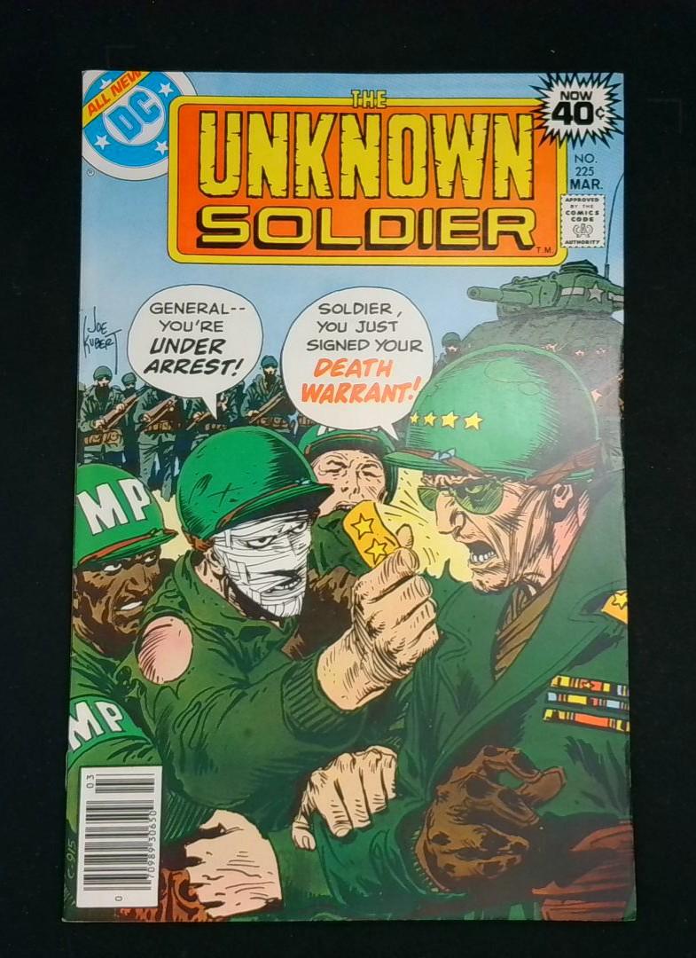 Unknown Soldier #225, VF DC Comics, 1979