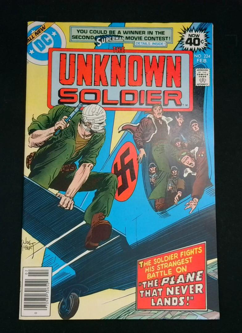 Unknown Soldier #224, VF+ DC Comics, 1979