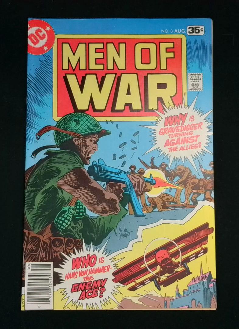 Men of War #8, NM DC Comics, 1978