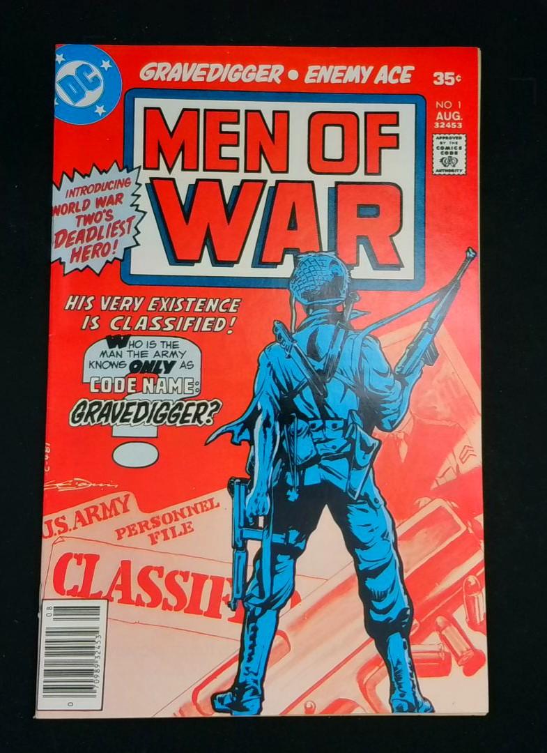 Men of War #1, VF 1st Grave Digger, DC Comics, 1977