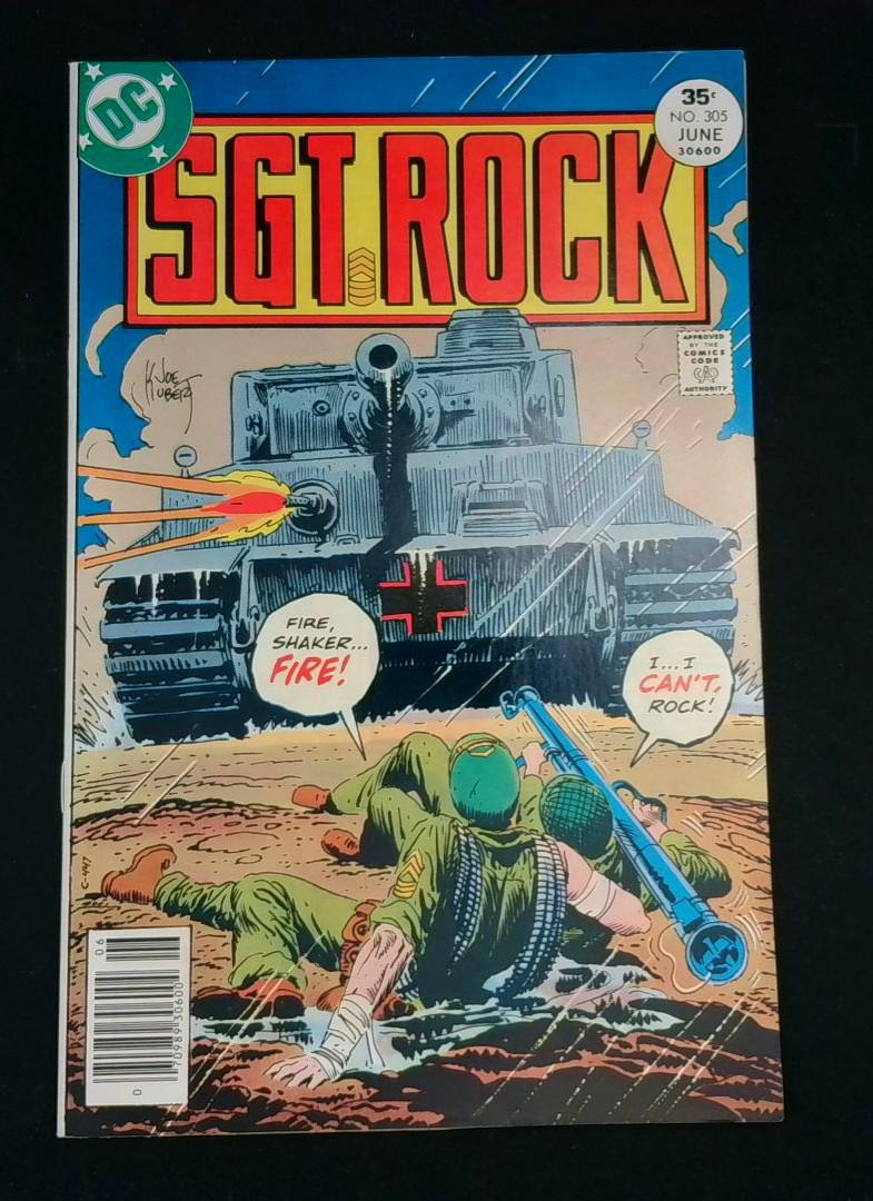 Sgt Rock #305, FN DC, June 1977