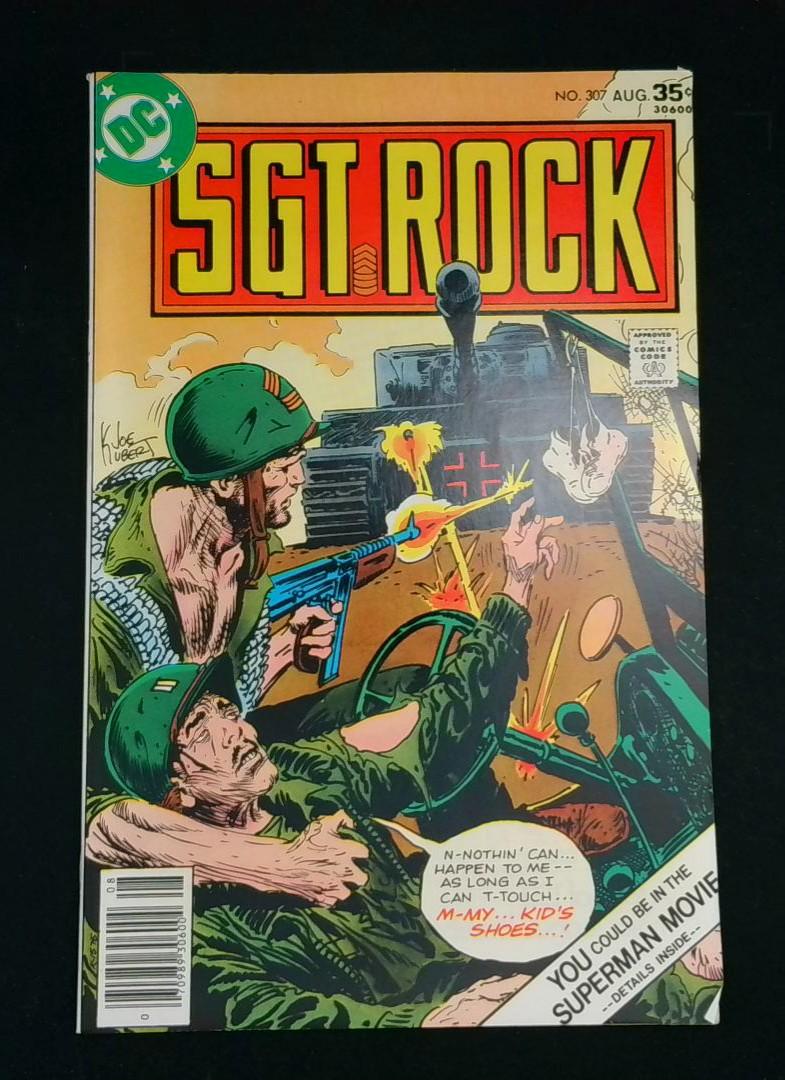 Sgt Rock #307, NM- DC, 1977