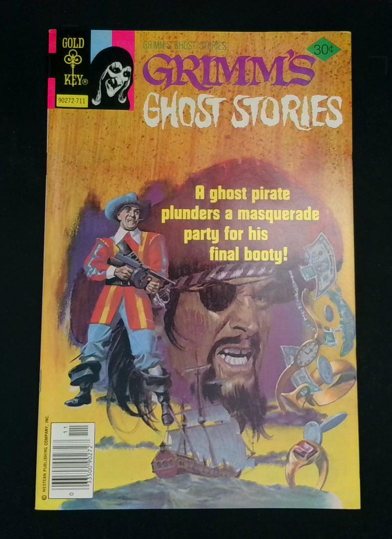 Grimm's Ghost Stories #42, FINAL BOOTY Gold Key, 1977