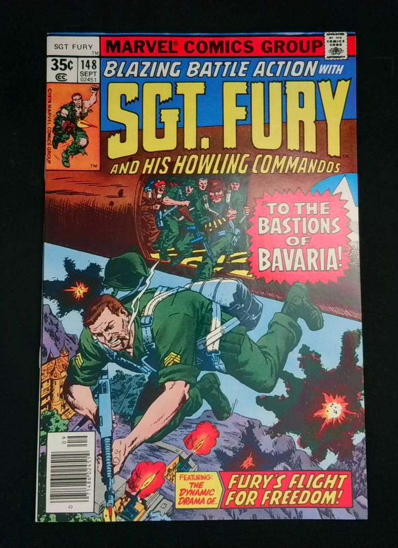 Sgt. Fury and His Howling Commandos #148, vf Marvel, 1978