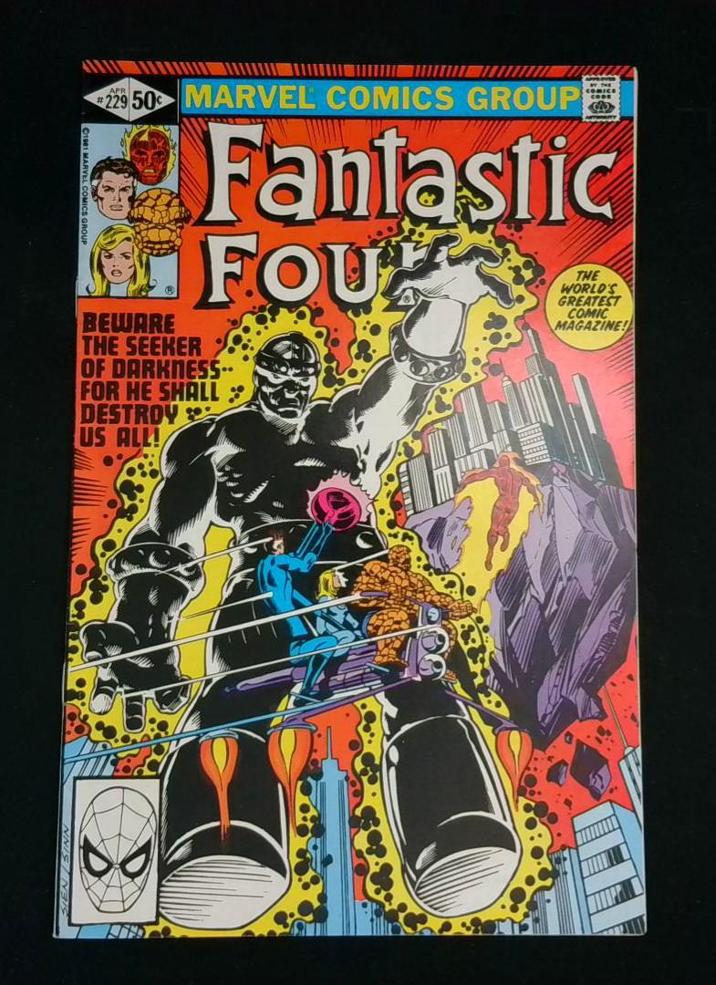 Fantastic Four #229, VF+ Marvel, 1981