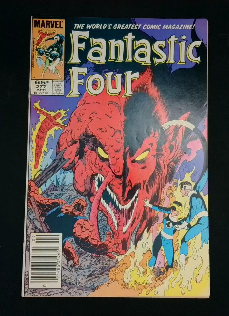 Fantastic Four #277, Newsstand Marvel, 1985