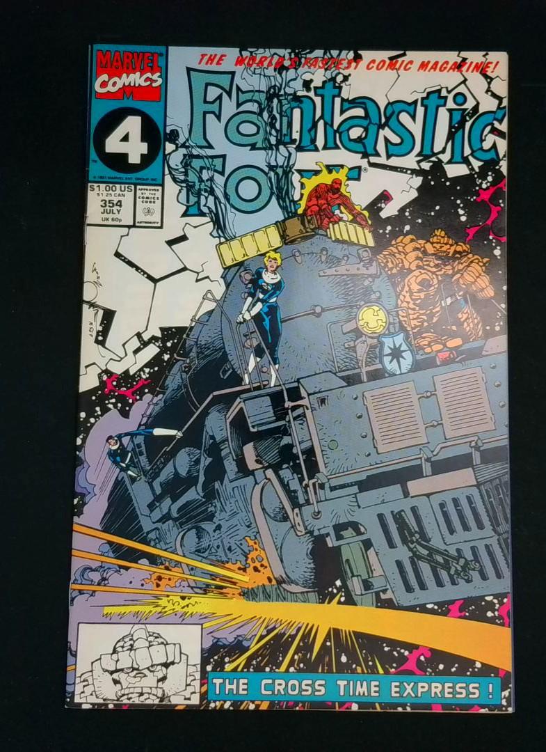 Fantastic Four #354, VF Marvel, 1991
