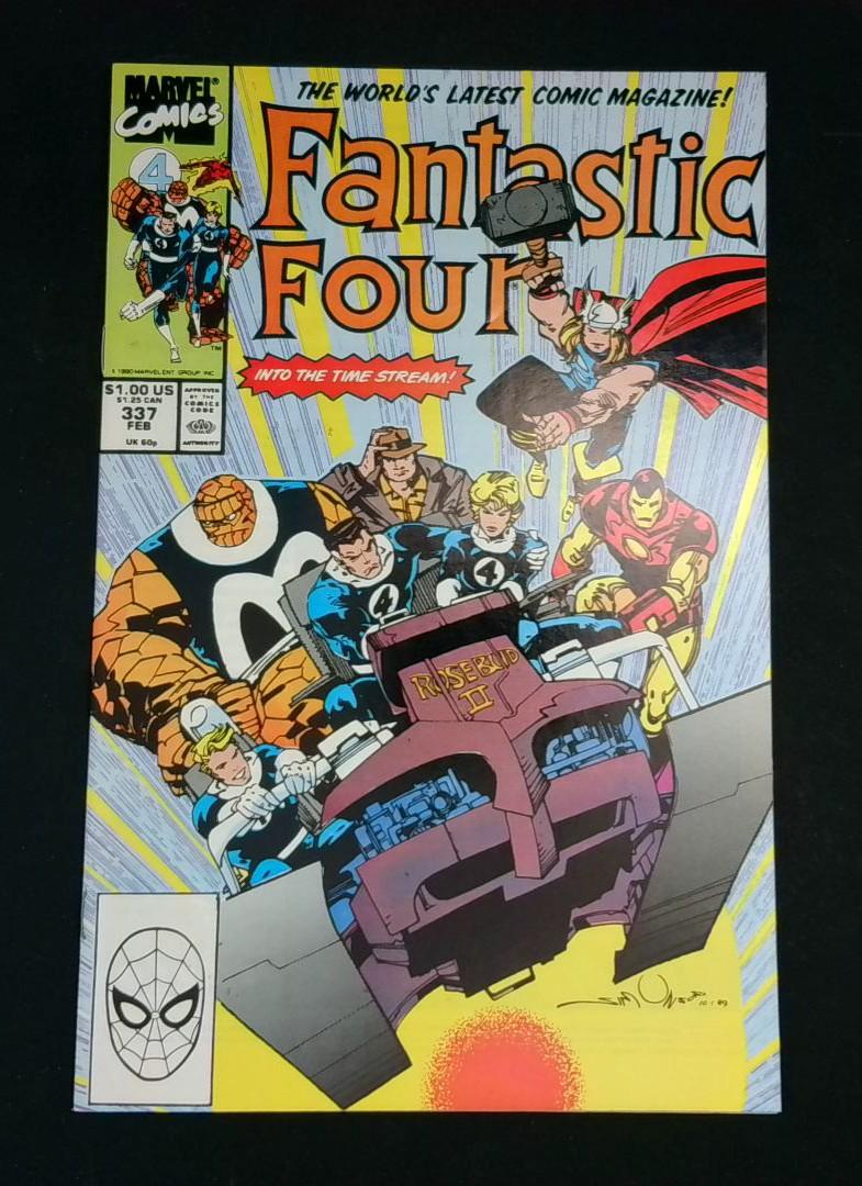 Fantastic Four #337, NM Walt Simonson Marvel, 1990