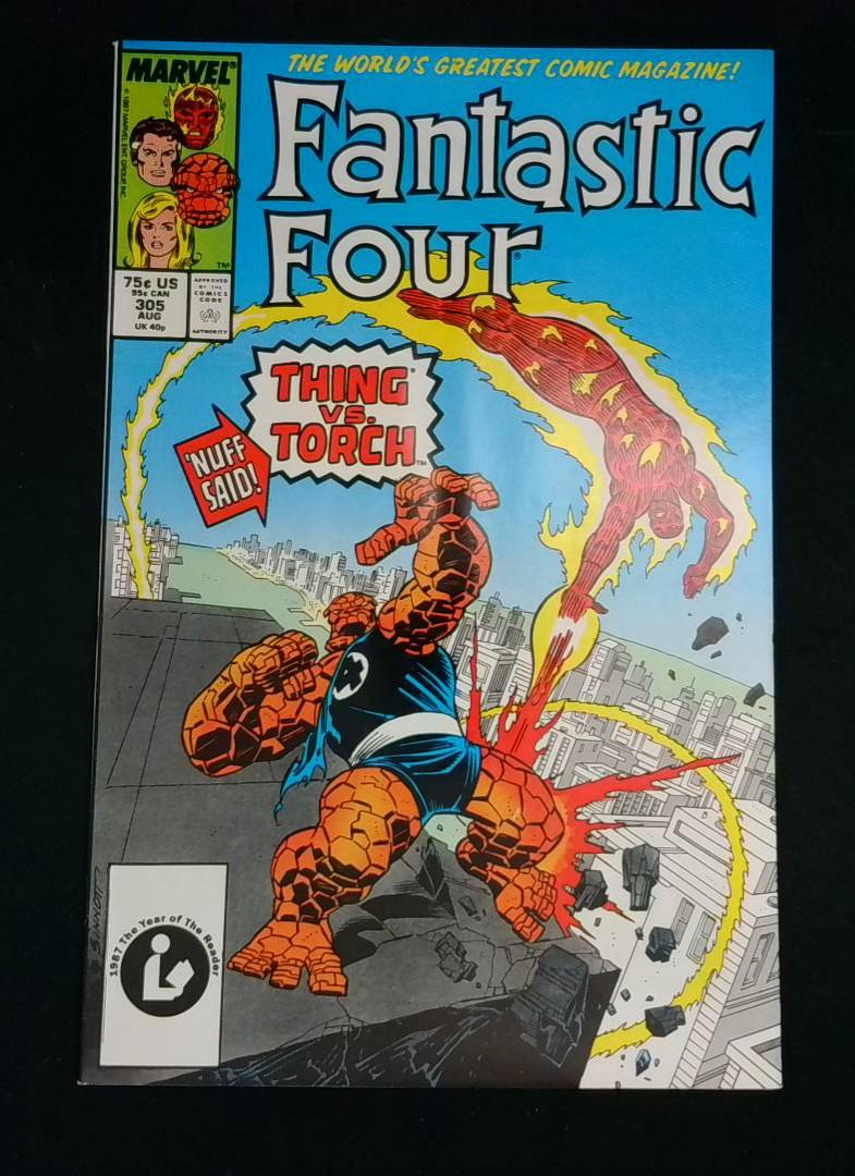 Fantastic Four #305, NM Marvel, 1987
