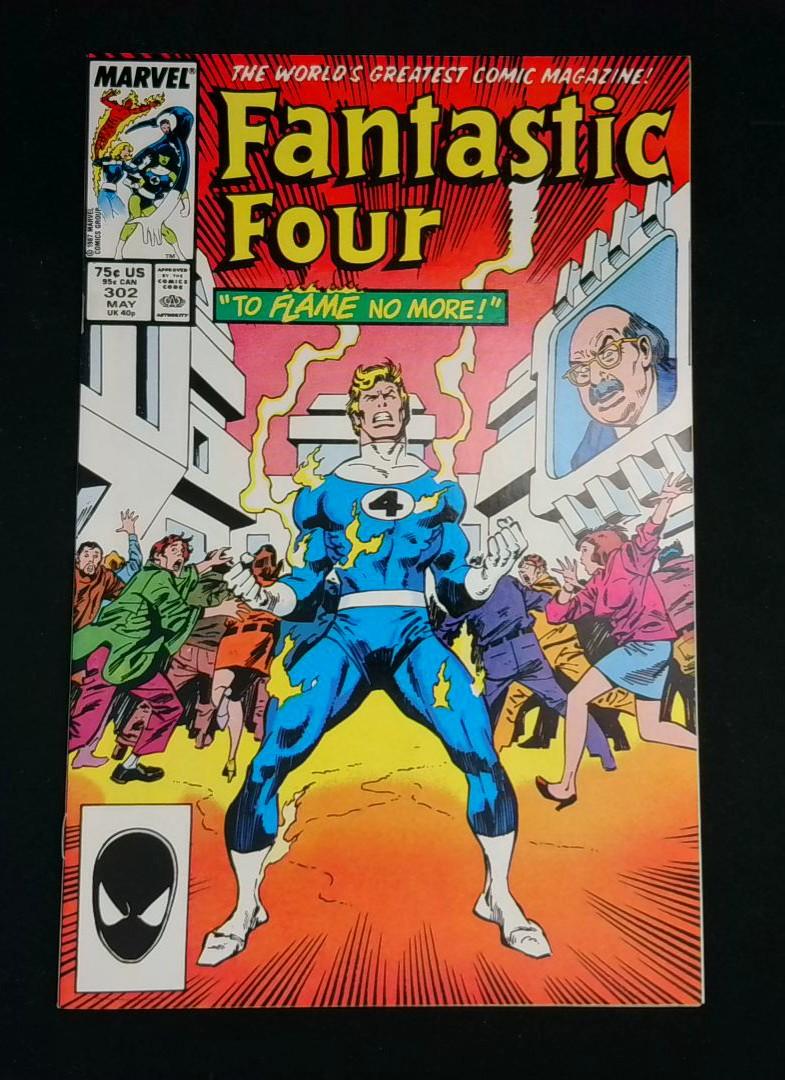 Fantastic Four #302, NM Marvel, 1987