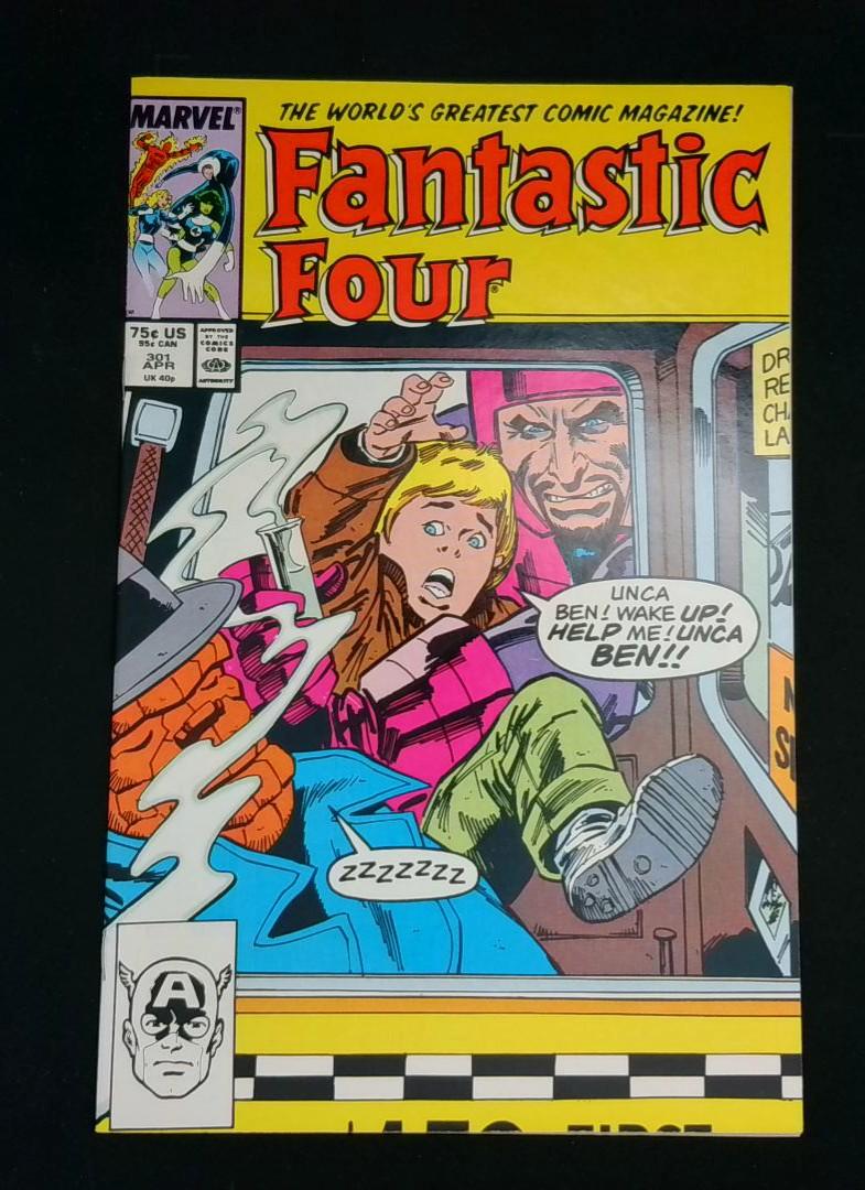 Fantastic Four #301, NM Marvel, 1987