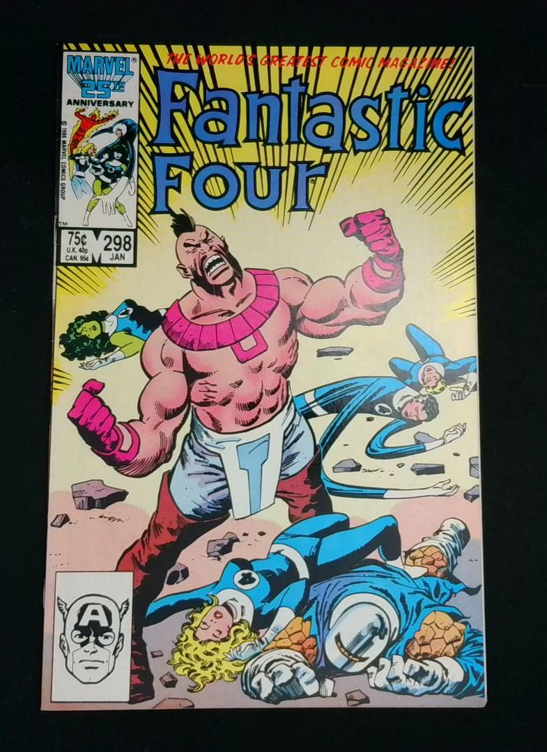 Fantastic Four #298, VF+ Marvel, 1987
