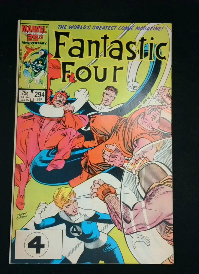 Fantastic Four #294, VF Marvel, 1986