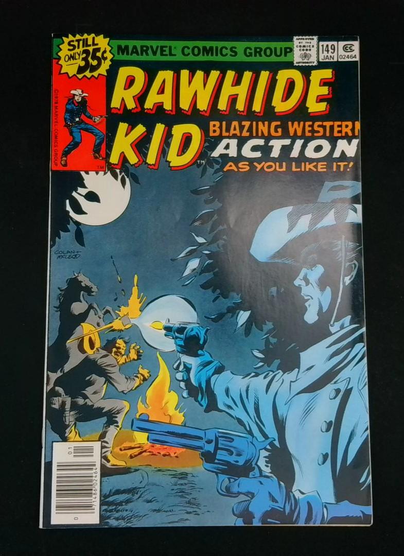 Rawhide Kid #149, FN Marvel, 1978