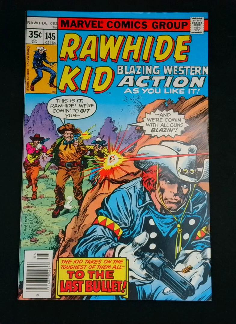 Rawhide Kid #145, FN Marvel, 1978
