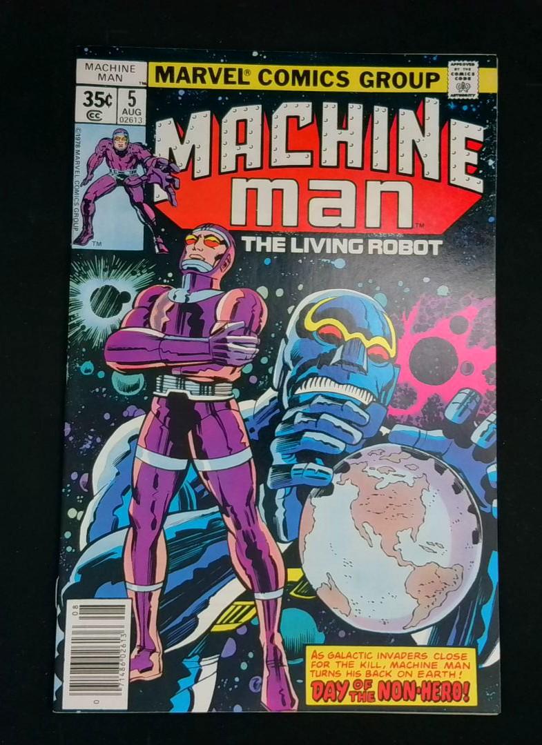 Machine Man #5, VF+ Marvel, 1978
