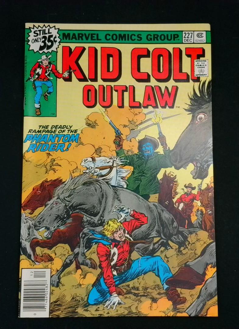 Kid Colt Outlaw #227 VF+ Marvel Comics 1978