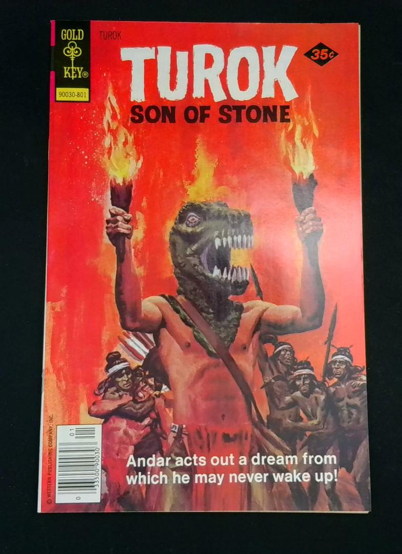 Turok Son of Stone #113, FN/VF Gold Key Comics, 1976