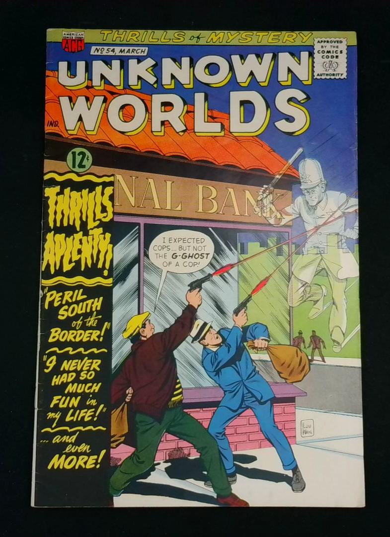 Unknown Worlds #54, VG/FN American Comics Group, 1966