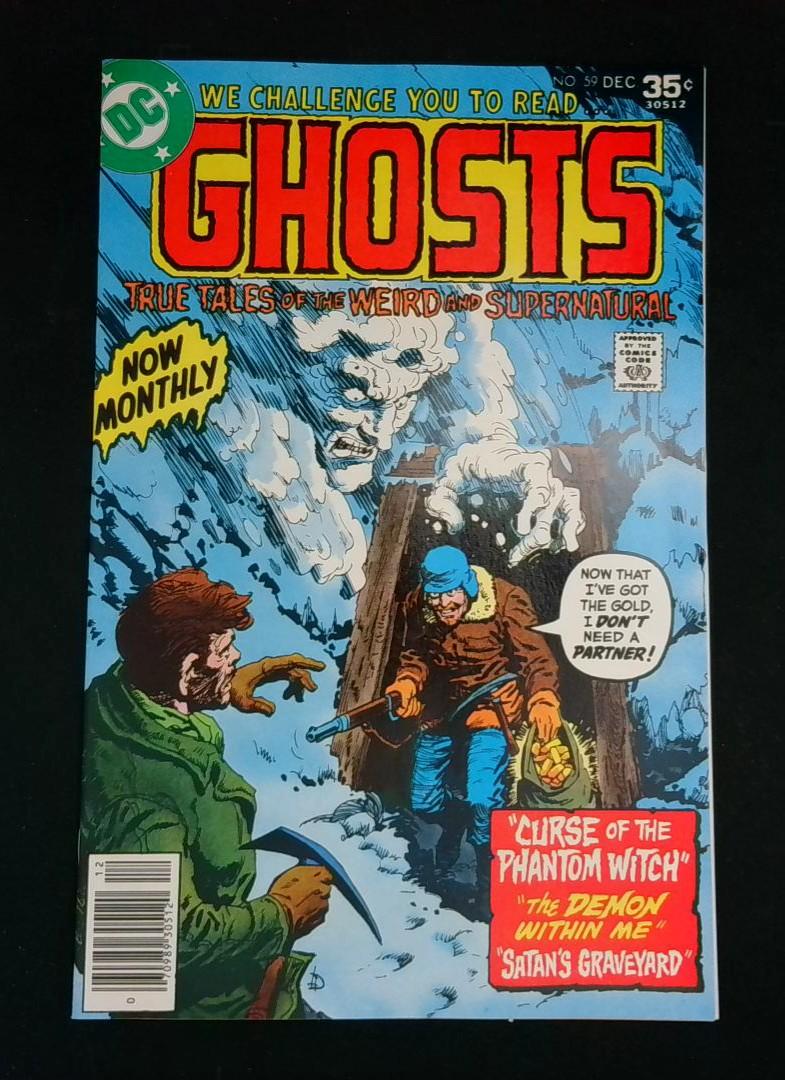 Ghosts #59, NM- DC, 1977