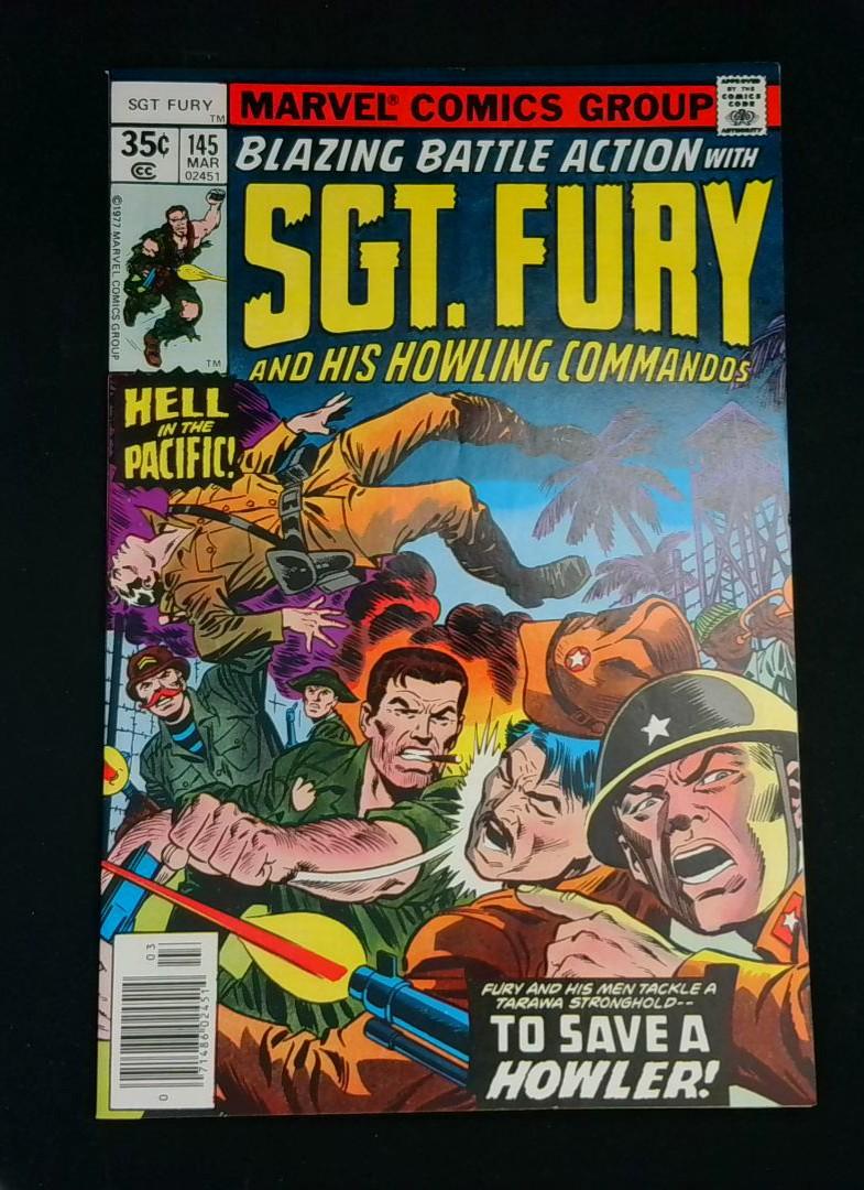 Sgt. Fury #145, NM- Marvel, 1977