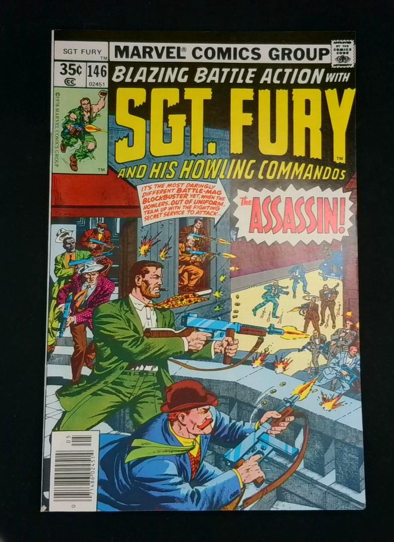 Sgt. Fury and His Howling Commandos #146, VF Marvel, 1978