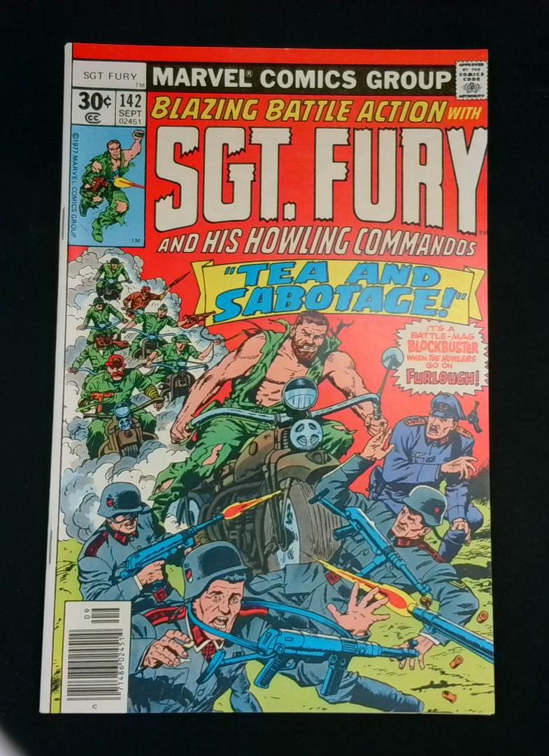 Sgt. Fury and His Howling Commandos #142, VF Marvel, 1977