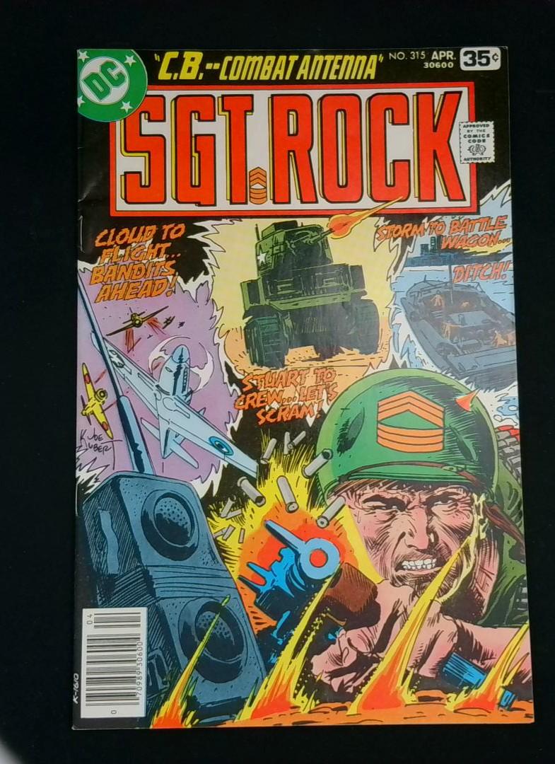 Sgt. Rock #315, VG+ DC, 1978