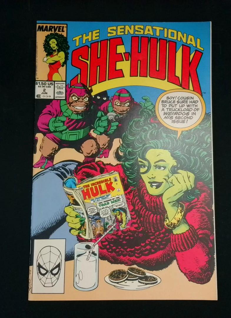 Sensational She-Hulk #2, VF/NM Marvel, 1989