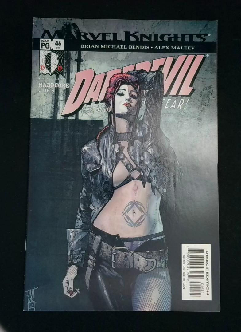Daredevil #46, VF+ Typhoid Mary, Marvel Knights, Marvel, 2003