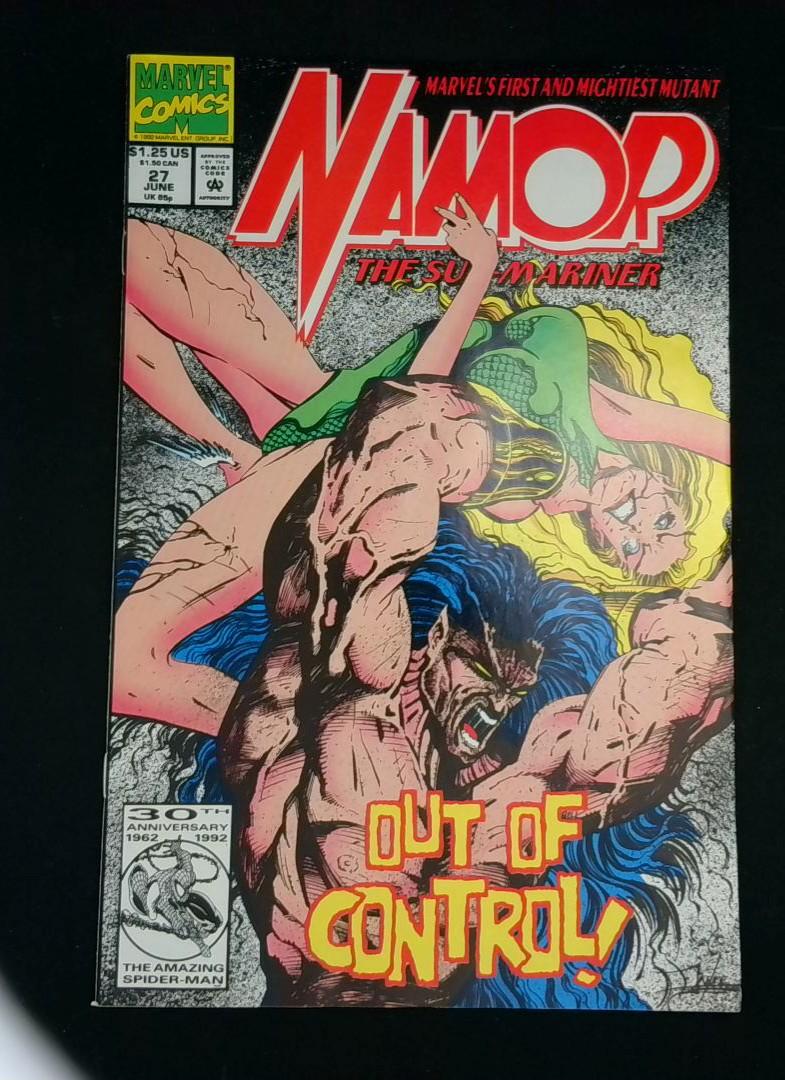 Namor #27, VF+ Jae Lee, Marvel, 1992
