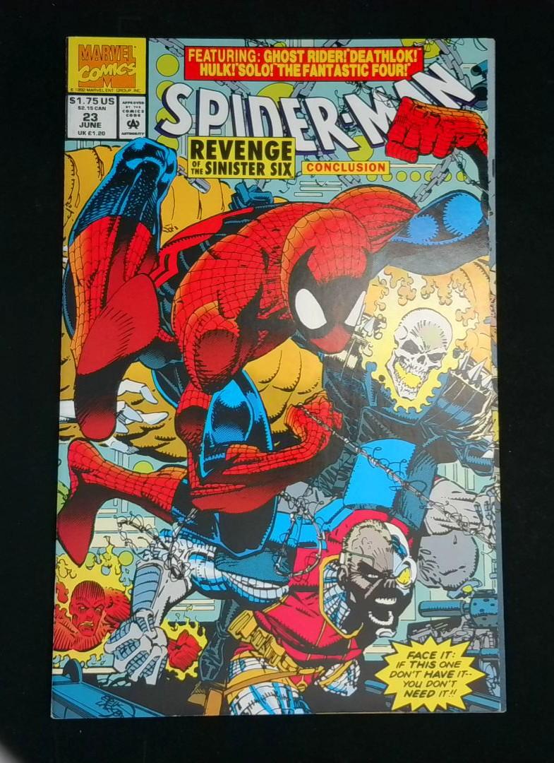 Spider-Man #23, VF/NM Marvel Comics, 1992