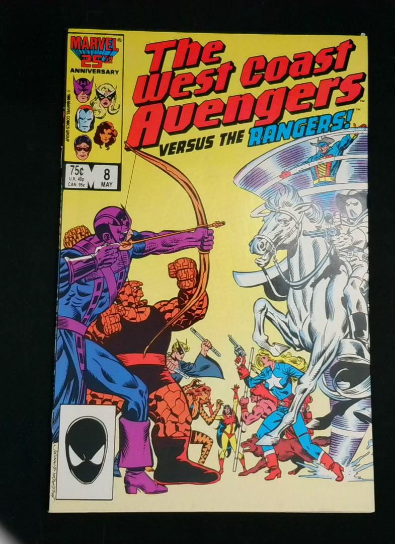 West Coast Avengers #8, VF Marvel, 1986