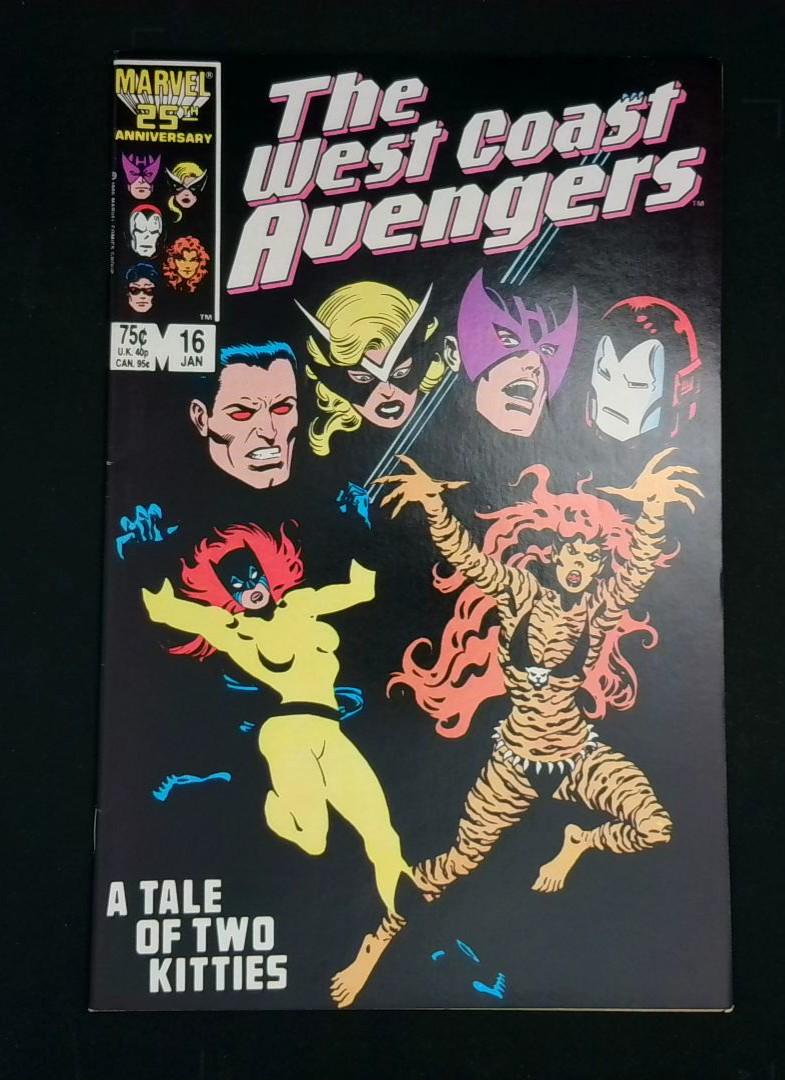 West Coast Avengers #16, VF- Marvel, 1986