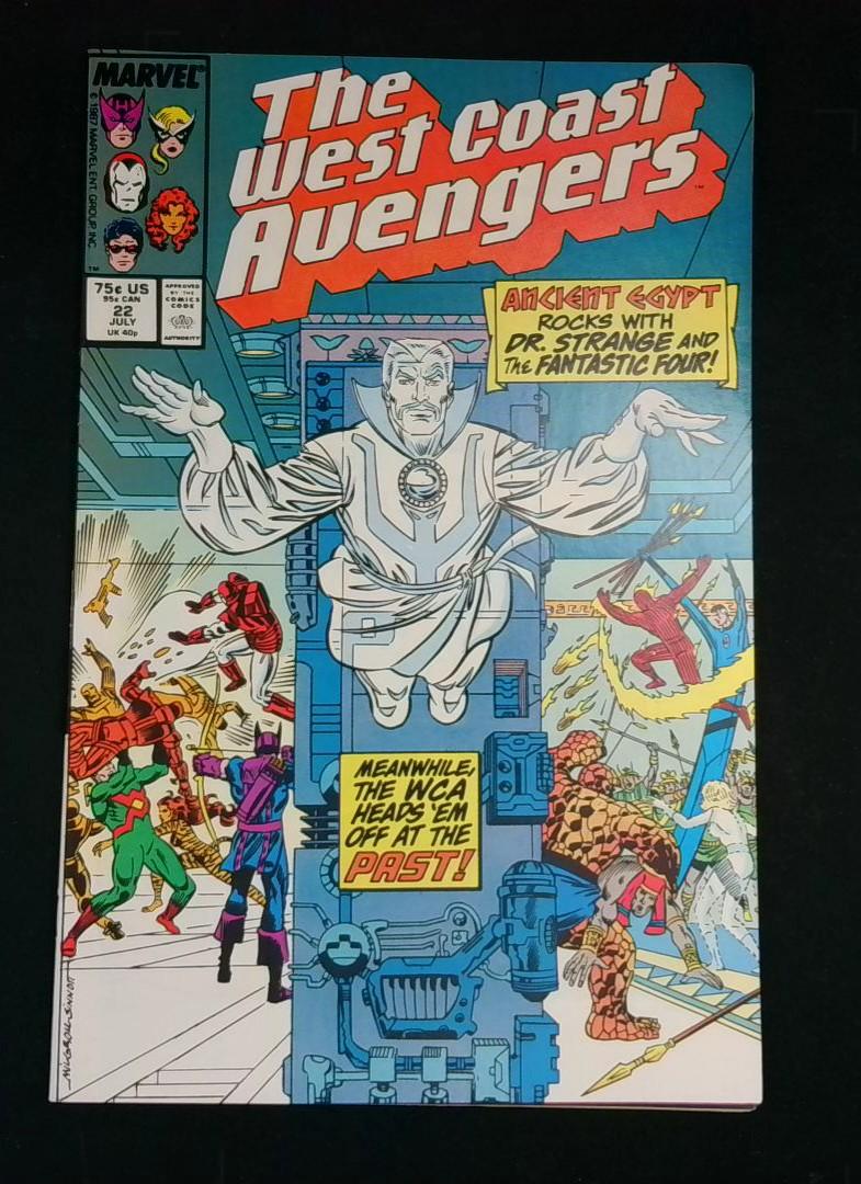 West Coast Avengers #22, VF Marvel, 1987