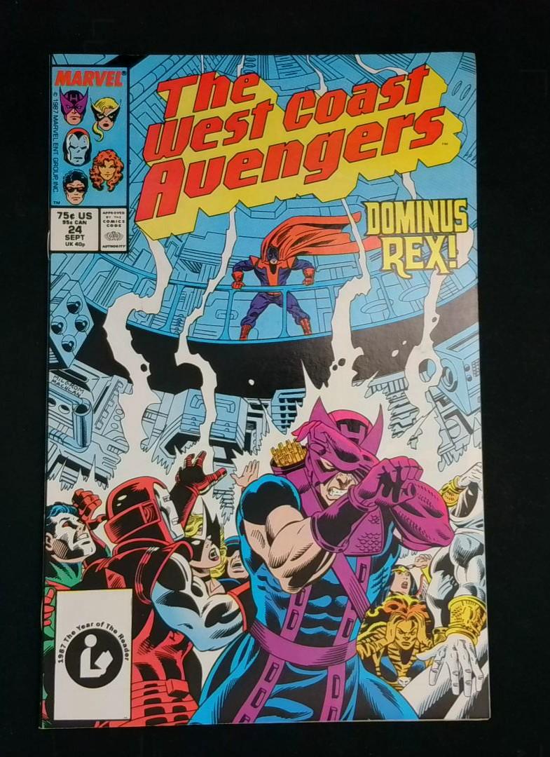 West Coast Avengers #24, VF/NM Marvel, 1987