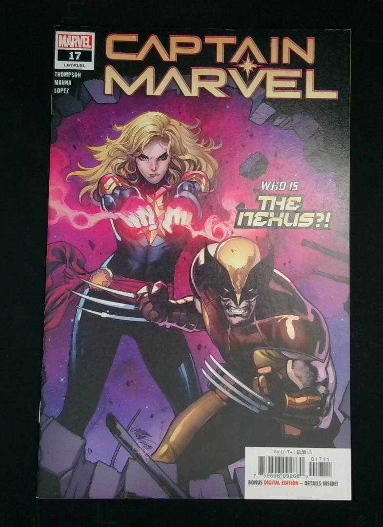 Captain Marvel #17, NM Wolverine, Marvel, 2020