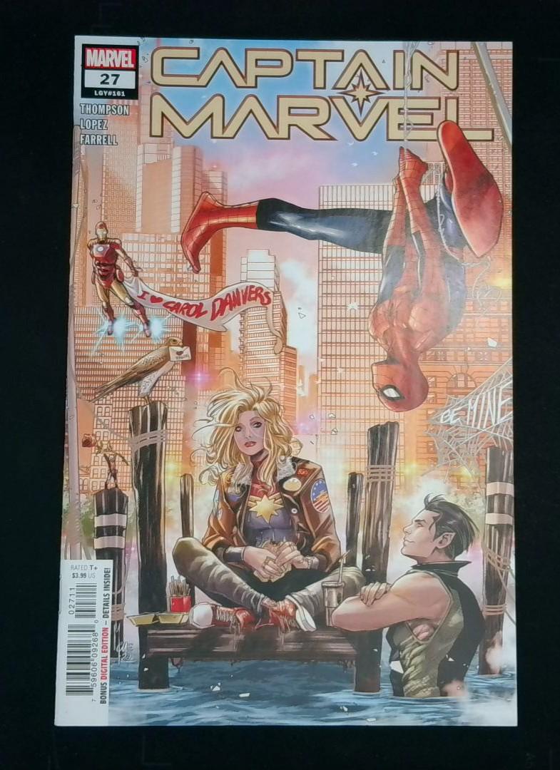 Captain Marvel #27, NM Spider-Man Marvel