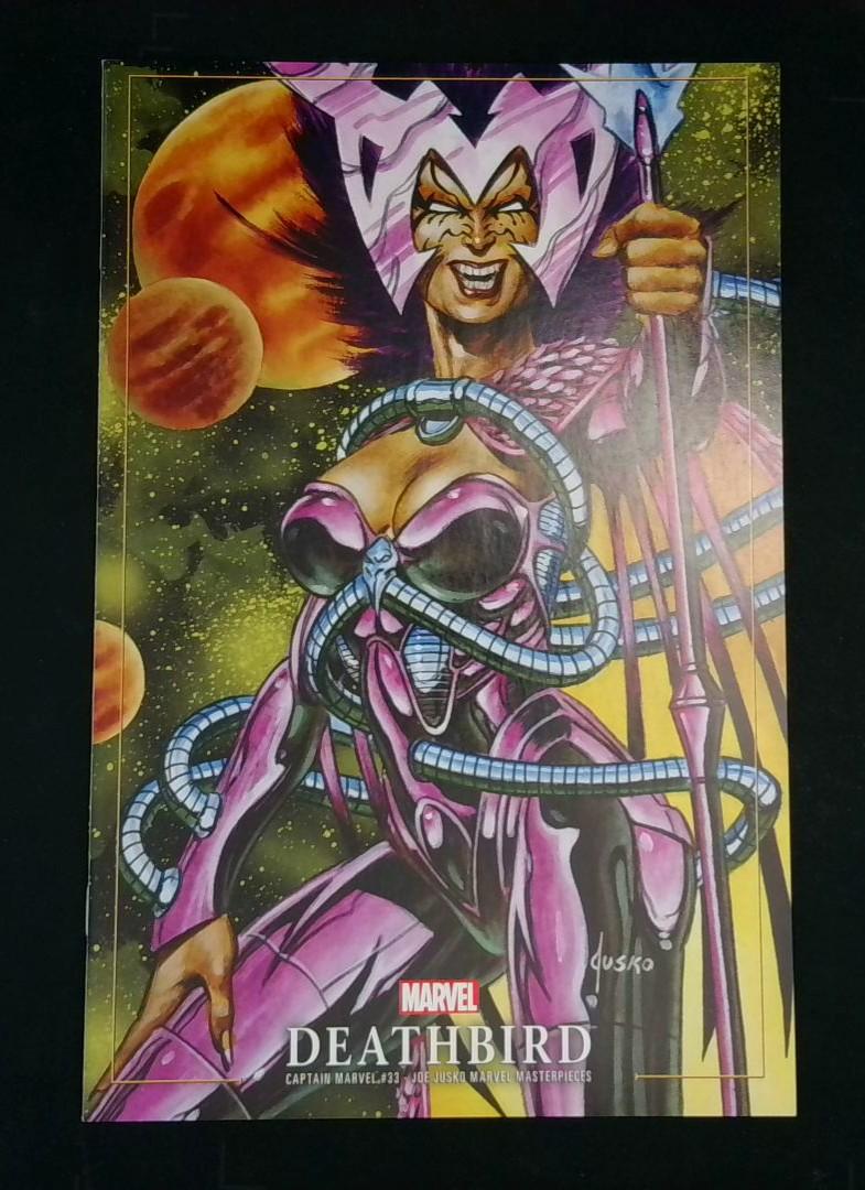 Captain Marvel #33, NM Joe Jusko Marvel Masterpieces Variant, Marvel