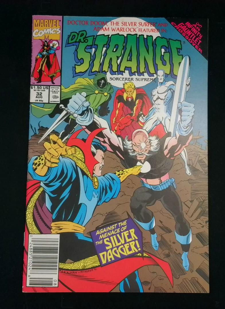 Dr. Strange #32, VF+ Newsstand, Marvel, 1991