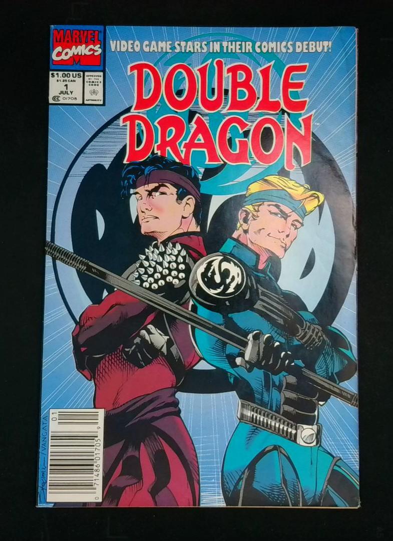Double Dragon #1, Newsstand Marvel Comics, 1991