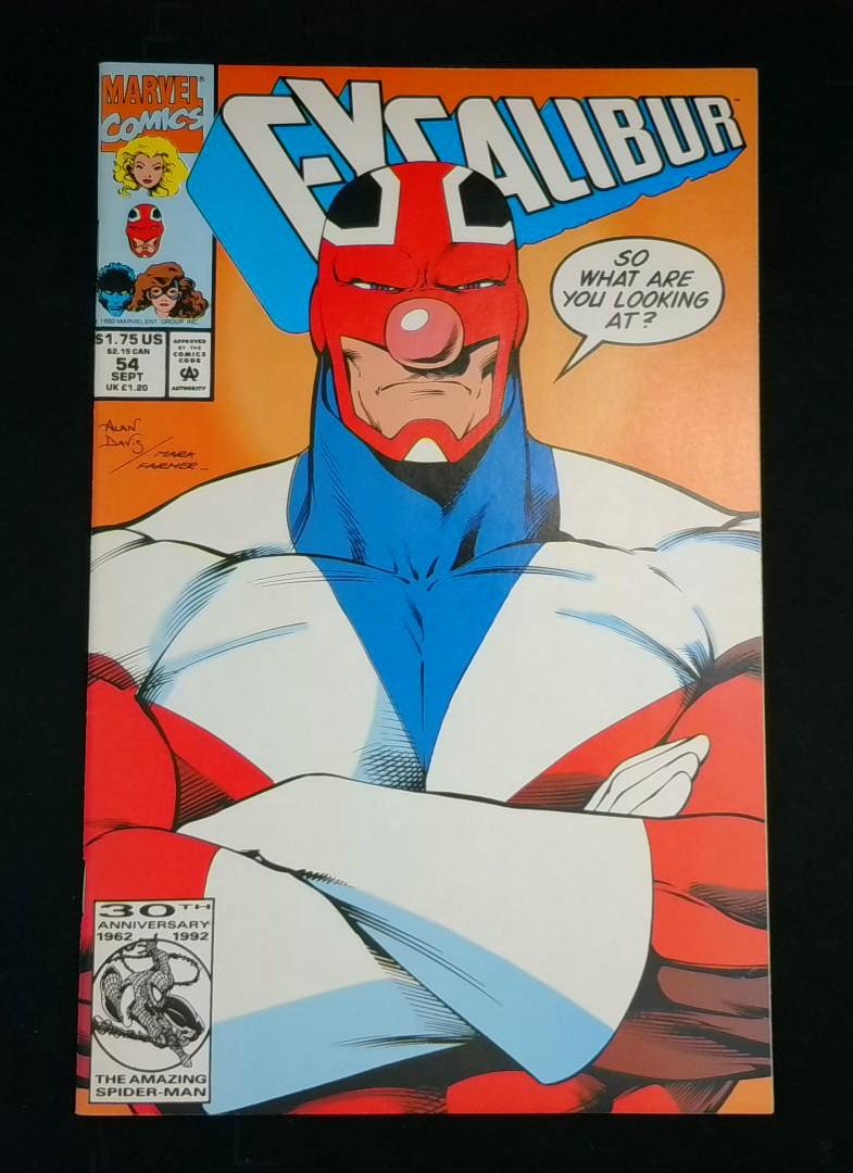 Excalibur #54, NM Marvel, 1992