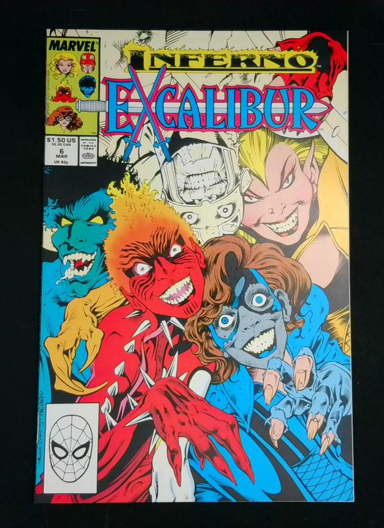 Excalibur #6, NM Marvel, 1989