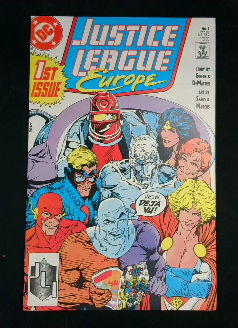 Justice League Europe #1, VF DC, 1989