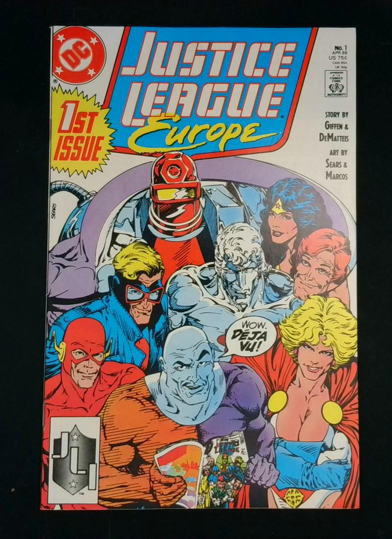 Justice League Europe #1, DC, 1989
